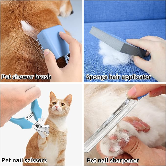 Complete Grooming Kit: Dog Clippers + Nail Trimmer *2024 Release (Best Seller)