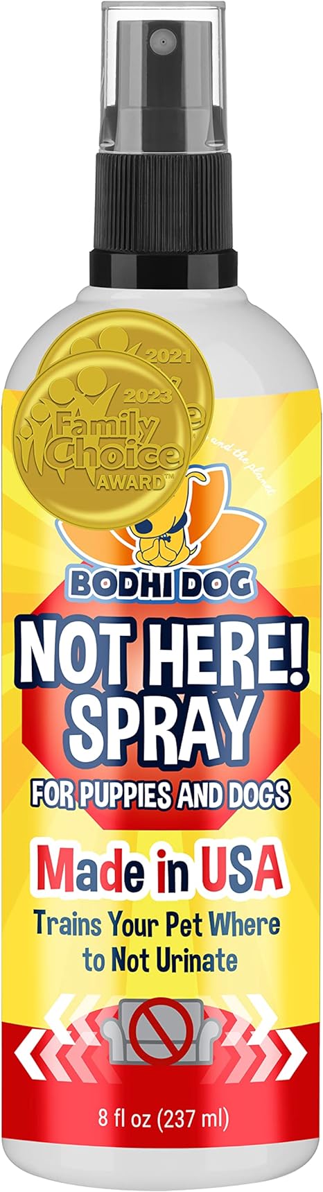 Not Here! Spray | Trains Your Pet Where Not to Urinate (Bodhi Dog) 8 oz- Limited Stock