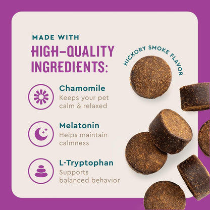 VetIQ Calming Support Chews for Dogs, Anxiety Relief, 120ct (Vet Recommended)