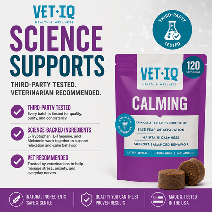 Bark Stopper 3.0 + VetIQ Calming Chews Bundle (120 count)