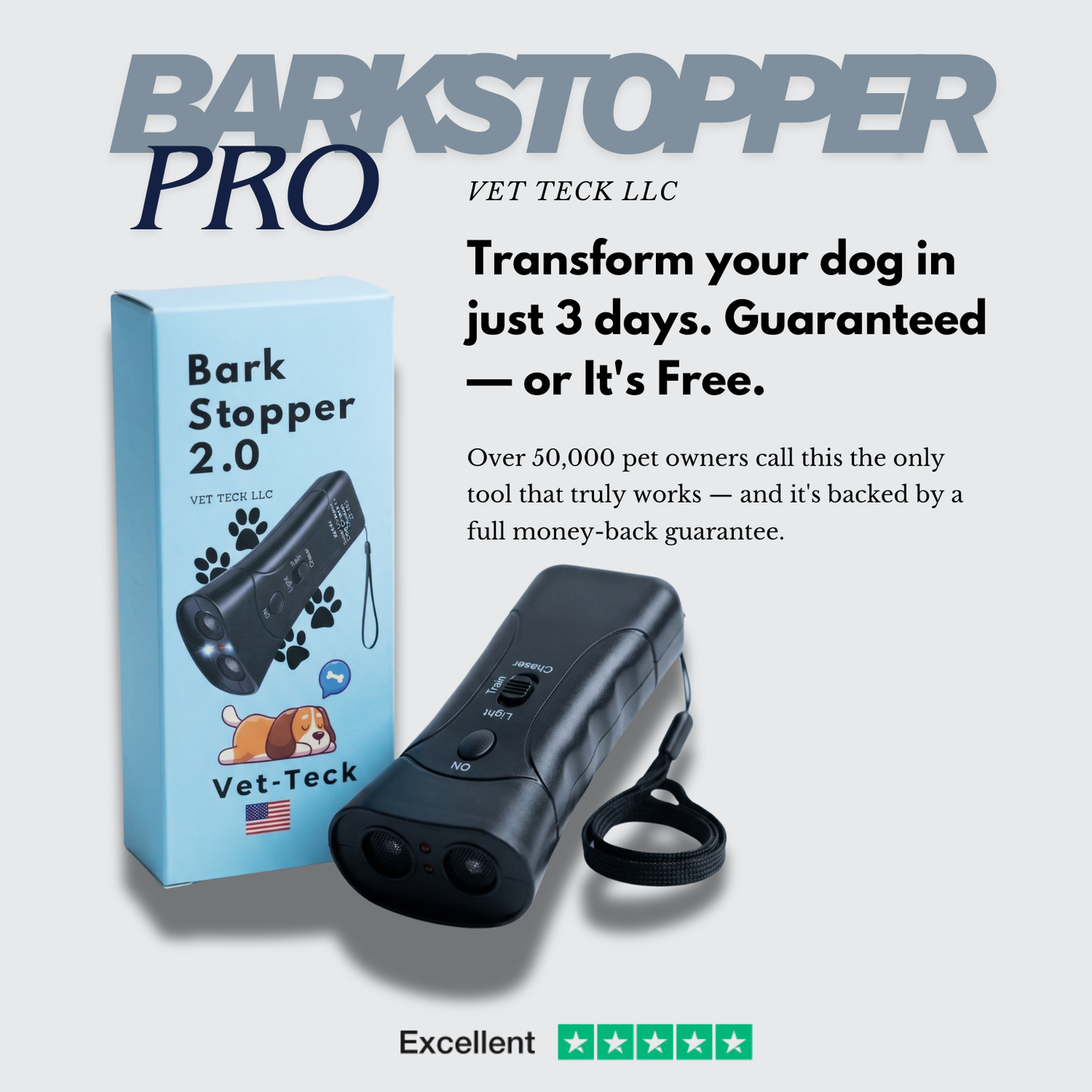 Ultrasonic BarkStopper Pro (New Release)