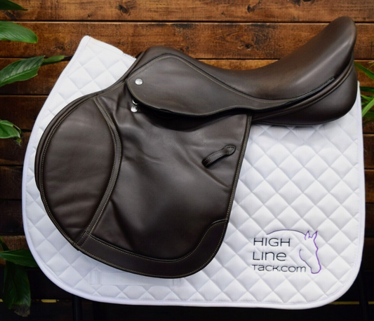 17.5″ Custom Saddlery Monte Carlo (2013) *Wool Flocked*Adjustable Tree*